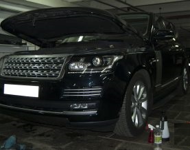 Антигравийная пленка капота для Land Rover Vogue